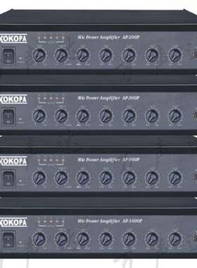 T-KOKO TKOKO公共广播AP-600P 校园广播 背景音乐 前置定压功放