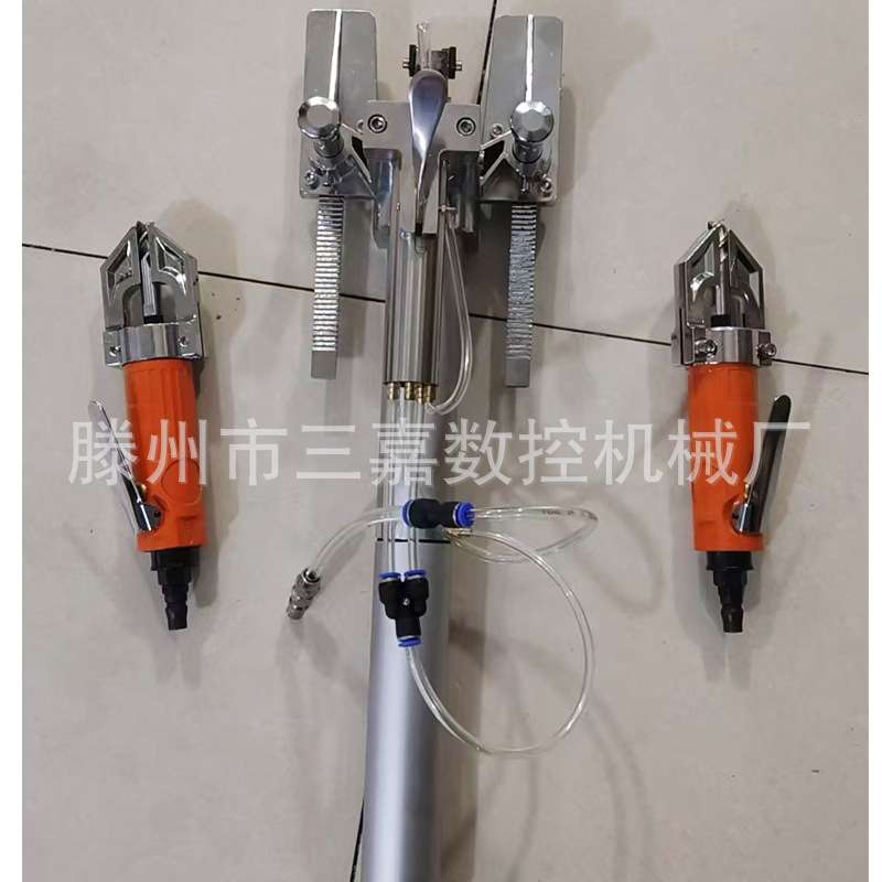 塑钢门窗气动清角机 pvc塑料门窗角缝清理机 小型手提式清角机