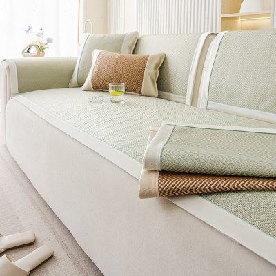 藤席沙发垫夏季沙发凉席坐垫子冷感一片盖布套罩夏天凉垫2025新款,居家布艺,沙发垫,淘宝优惠券,粉丝福利购,淘宝优惠卷