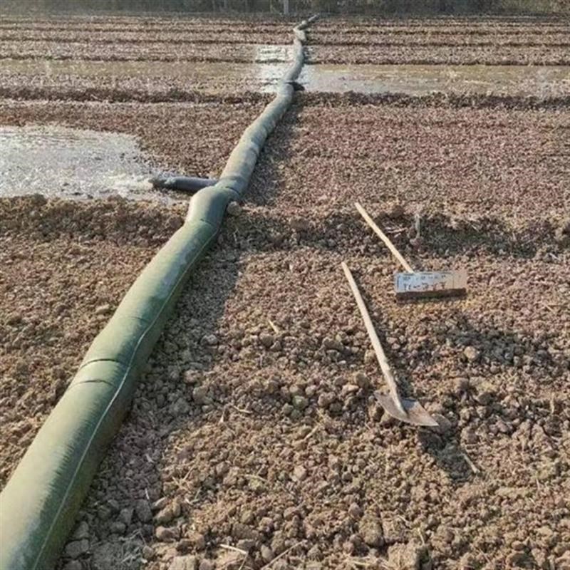 高档带布袋定做棚管带水龙布水管带6寸大水布米R地袖带30加厚农业