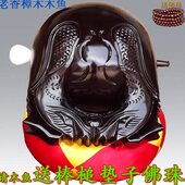 优24寸香樟木法结缘 精品质寸美器3.5雕刻音木鱼实木纯手工