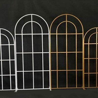 婚庆道具屏风场景布置喜婚庆田展架架子事门花花婚礼铁艺结婚拱门
