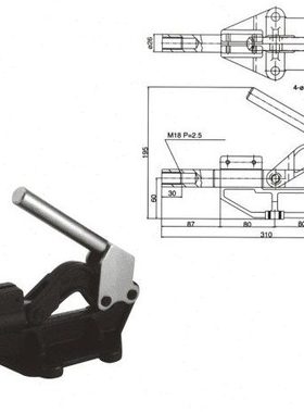 SD-30513快速夹钳 推拉式快速夹具 SD-30513快速肘夹