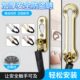 插销门栓宾馆入户门门加厚防盗链酒店安全锁锁链内卡扣门反锁神器