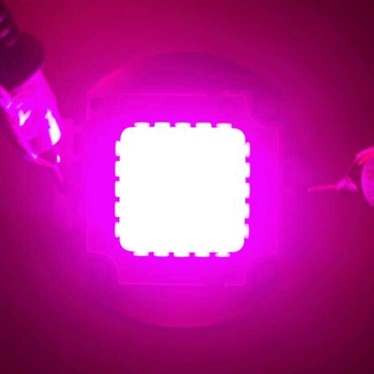 HG供应大功率100W全光谱集成灯珠380-840nm植物补光led灯珠