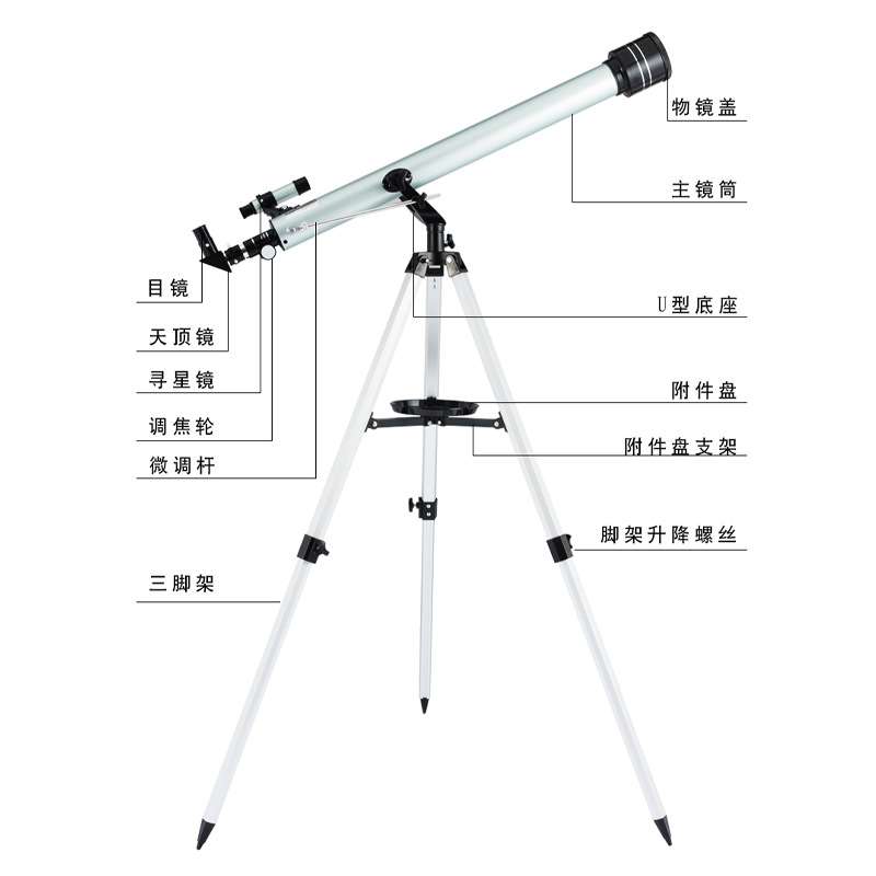 F90060天文望远镜高倍高清专业用观天深空儿童观星云者太空入门级