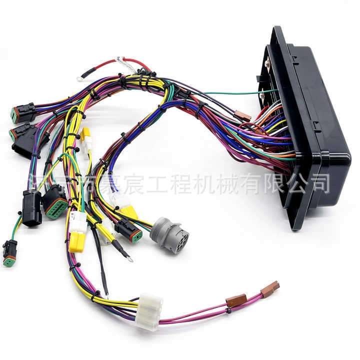 挖掘机零件E320C保险丝盒线束组件 163-6740 186-4584