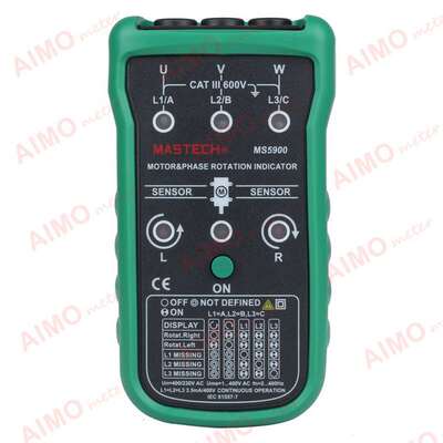 厂家直销 MS5900马达相序指示仪 磁场检测 相序表
