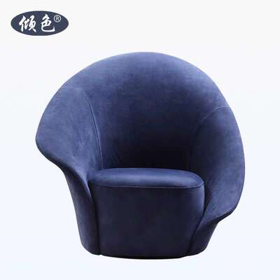 Lilia Revolving Armchair莉莉娅旋转扶手椅简约现代布艺沙发椅子