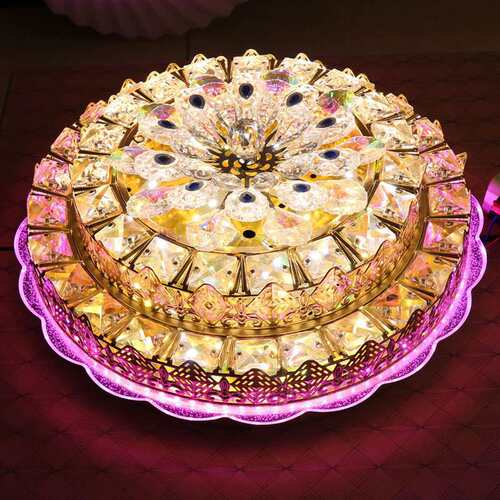 400MM水晶卧室灯 过道灯  ceiling lamp  圆形走廊灯 量大从优