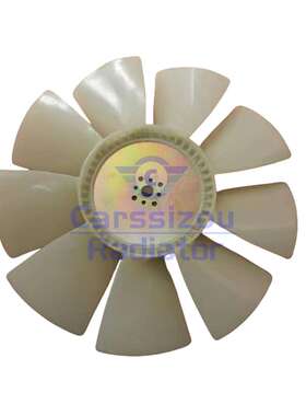 现-代挖掘机9叶R220-5 6BT5.9 Z620-25.4-60-8T9发动机冷却风扇