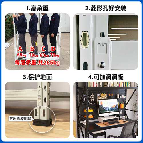 【峰阳货架】工厂 货架库房地下室储物多层电商仓库仓储货架