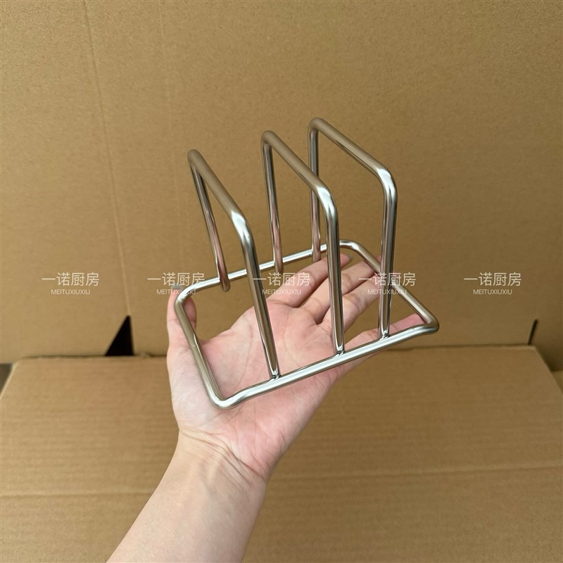一诺厨房30f4不锈钢砧板置物架厨房菜板架家用锅盖案板面板收纳架