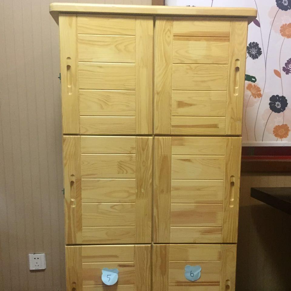 松木 宿舍柜 员工储物柜 办公家具储物柜 收纳柜 组合柜 资料柜