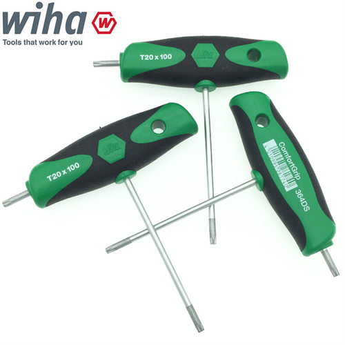 德国wiha威汉T型星型扳手进口两用两头六角梅花扳手 364DS T10T15