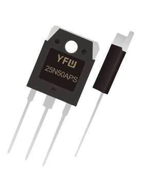 高压MOS管 YFW16N65APS  TO-247S  封装印字YFW 16N65APS YFW/佑