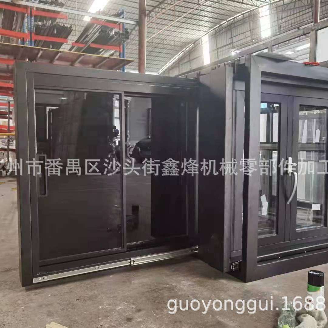 铝合金窗户车载抽拉展示架门窗样品展示柜多功能窗户收纳架铁货架
