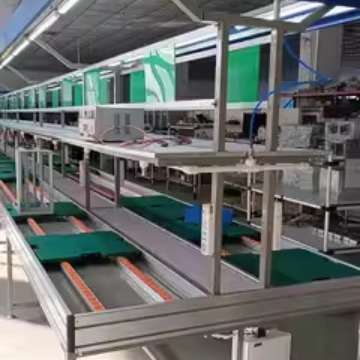 动力工装线组合产品生产线工作台 倍速载重流水线组装左右循环线