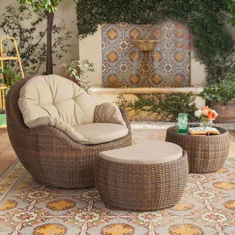 户外阳台桌椅休闲藤编懒人藤椅茶几组合室外露台庭院花园别墅家具,鲜花速递/花卉仿真/绿植园艺,割草机/草坪机,淘宝优惠券,粉丝福利购,淘宝优惠卷