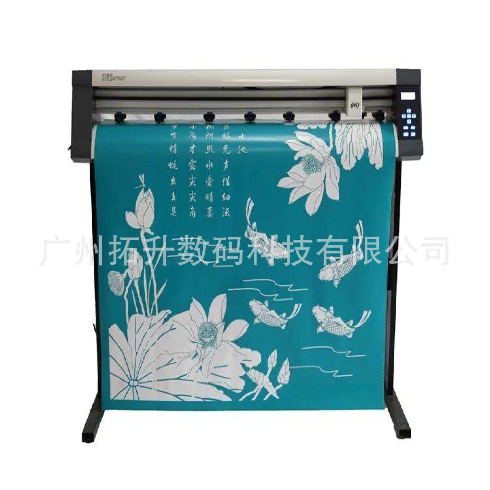 迈卡MK1200U广告电脑刻字机硅藻泥 不干胶喷砂刻绘机厂家直销