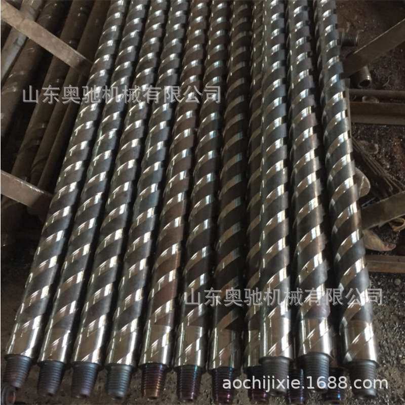 供应矿用73刻槽钻杆 探水探瓦斯用刻槽钻杆 坑道钻机用地质钻杆
