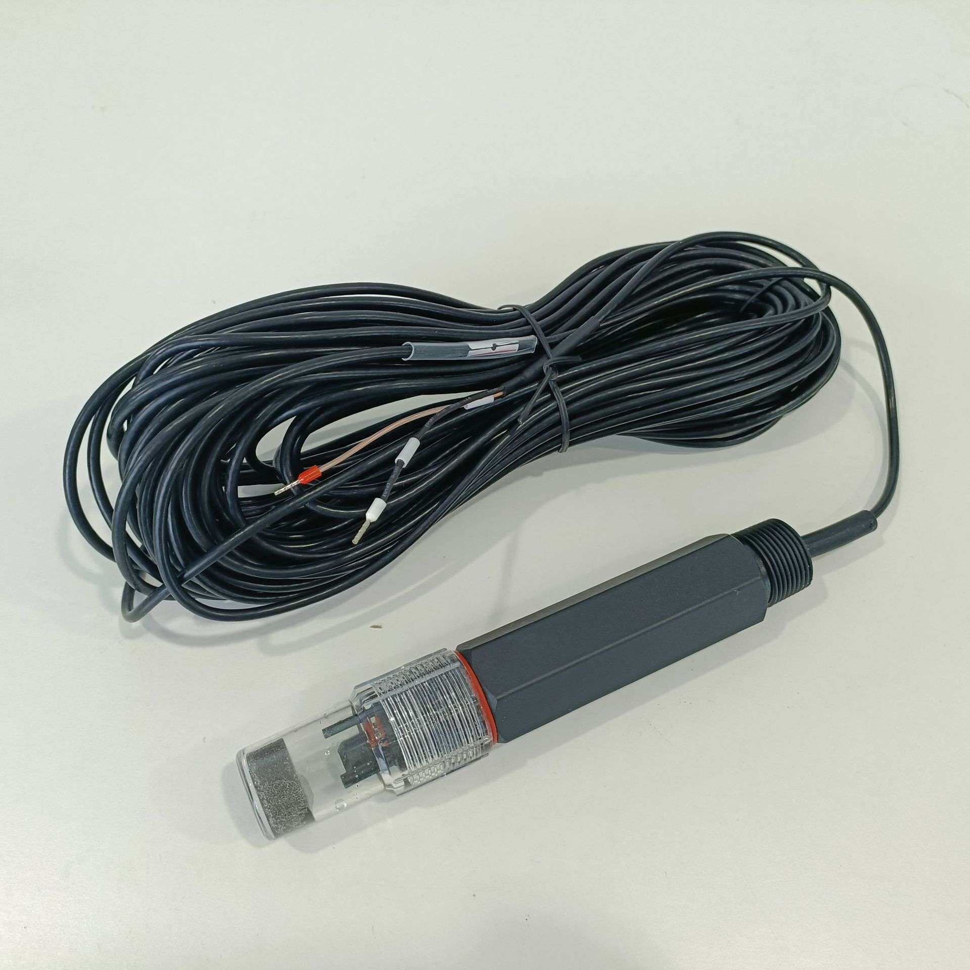 Apure便携式ph计电极GRT1020P工业在线塑壳温补3米PH/ORP电极探头