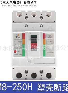 北京人民GM8-250H/3TMD 160A200A250A塑壳断路器 SECURELUC