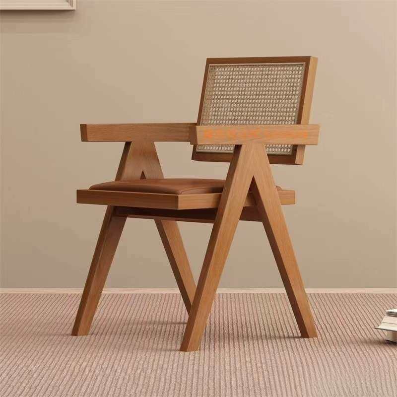 昌迪加尔椅加厚家用藤编椅子北欧日式靠背椅阳台休闲椅实木餐桌椅,鲜花速递/花卉仿真/绿植园艺,割草机/草坪机,淘宝优惠券,粉丝福利购,淘宝优惠卷