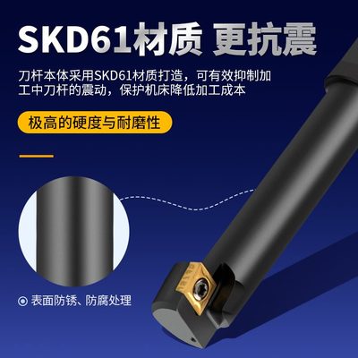 反拉刀刀杆沉头反锪刀锪孔镗刀杆头拉孔反数控倒锪刀反向沉铣刀杆