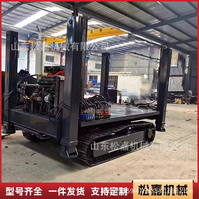 钢制橡胶履带底盘行走总成电动遥控农用小型爬山虎履带运输车底盘