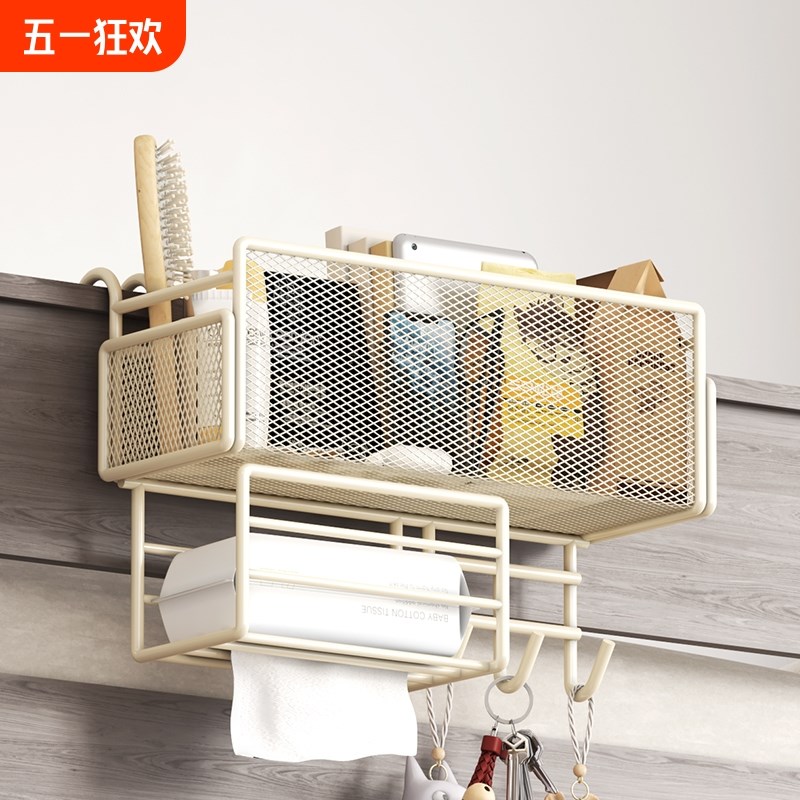 床头置物架大学宿k舍神器床上挂篮架子寝室上铺床边收纳架壁挂挂