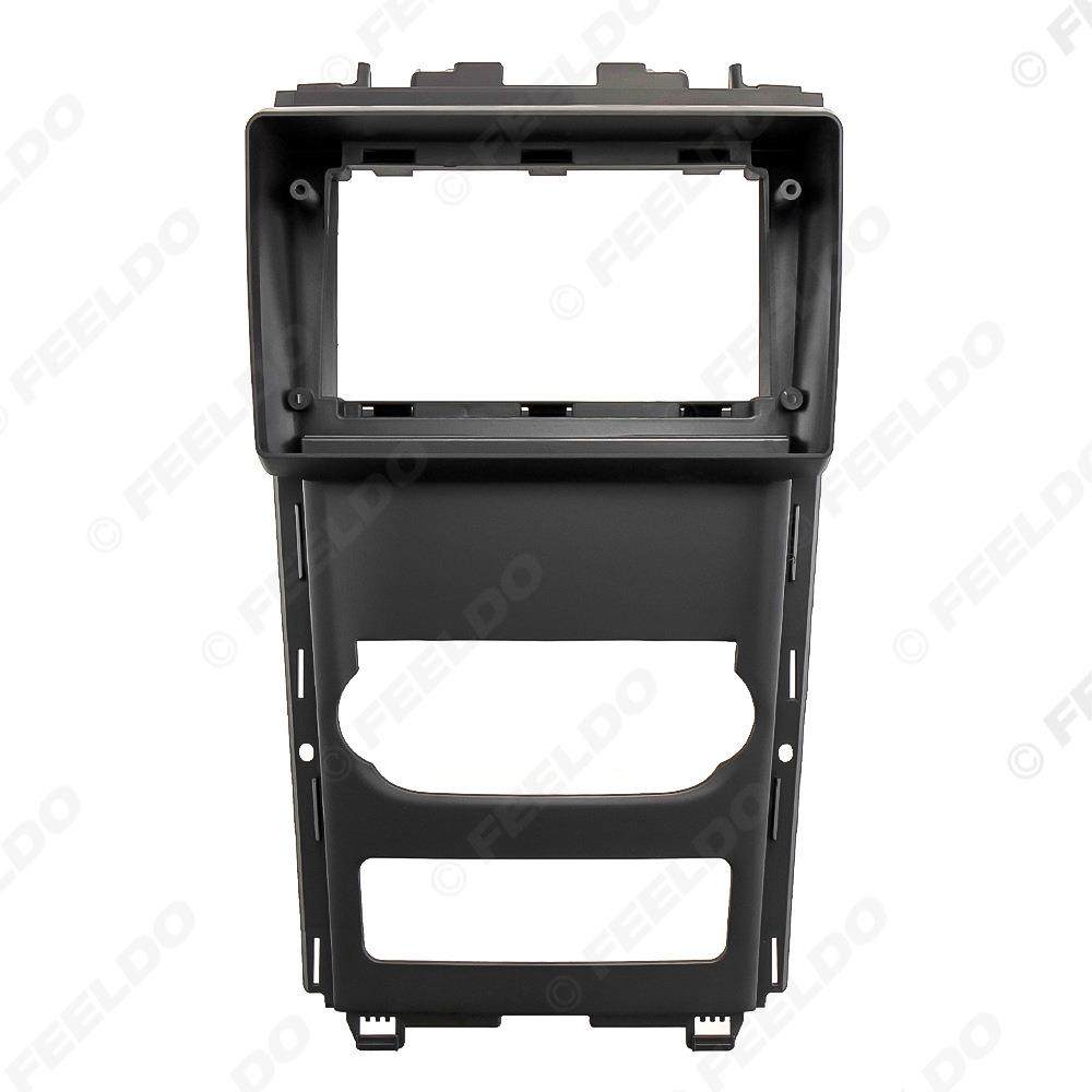 适用2012马恒达XUV500改装框安卓大屏机导航面板面框影音支架 9寸