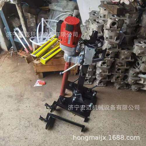 手持ZGD-40电动尼龙套钻取机内燃螺栓钻取机岔枕尼龙套多用钻取机