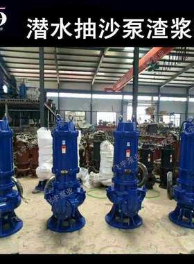潜水抽沙泵吸砂泵采沙泵排沙泵 40NSQ- A21 带搅拌潜水渣浆泵