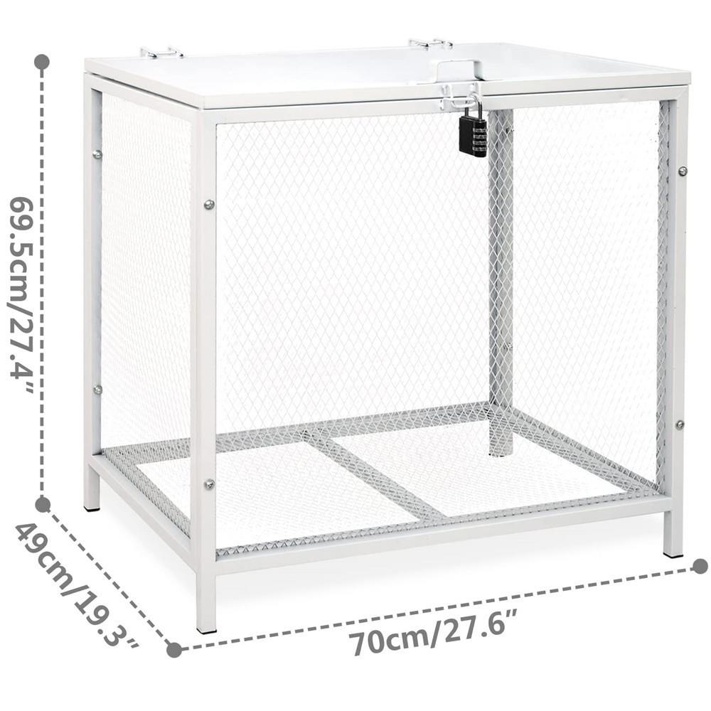跨境temu室外垃圾桶、垃圾收纳框