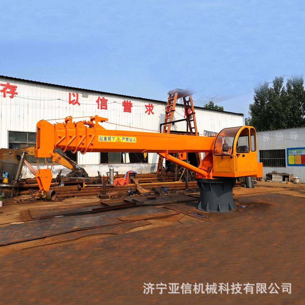 亚信10吨船吊起重机液压旋转船用吊机固定式伸缩甲板吊,搬运/仓储/物流设备,其他起重搬运设备,淘宝优惠券,粉丝福利购,淘宝优惠卷