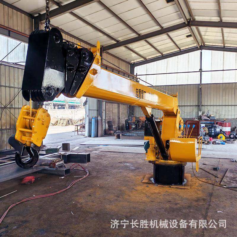 伸缩式船吊码头固定吊车船用悬臂吊随船吊油电两用液压式起重机,搬运/仓储/物流设备,其他起重搬运设备,淘宝优惠券,粉丝福利购,淘宝优惠卷