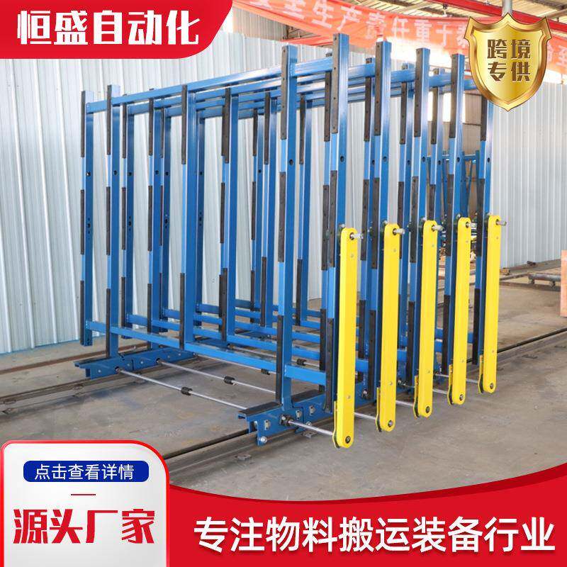 手动原片玻璃仓储架玻璃存放架移动式仓储堆垛架玻璃运输用仓储架