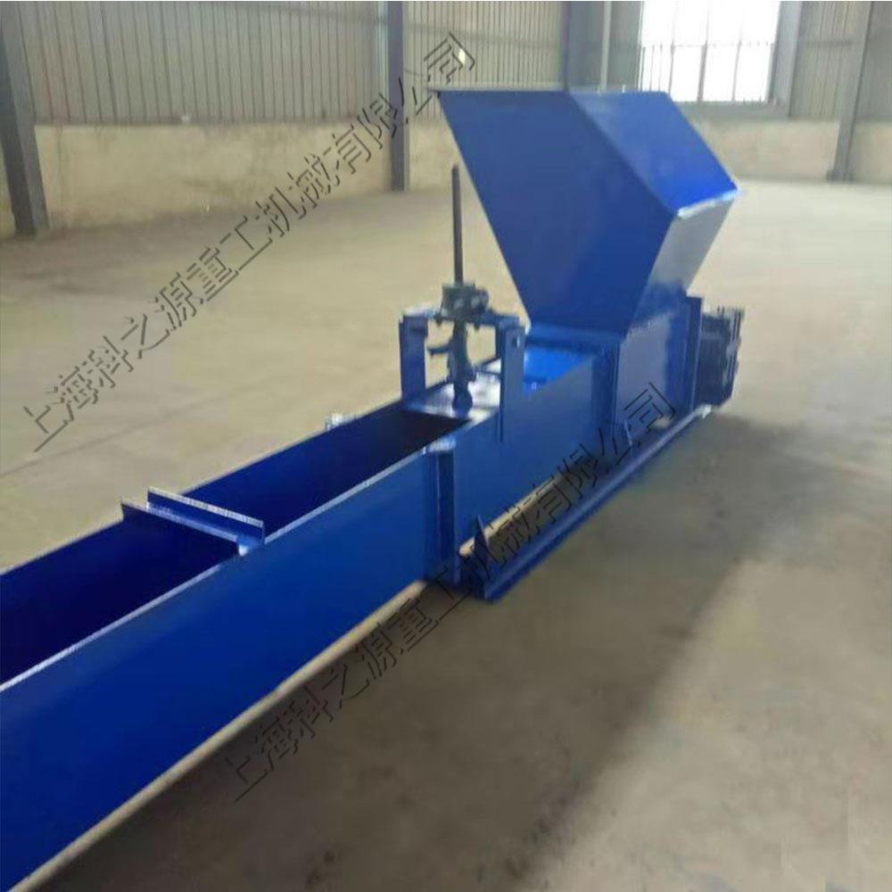 中型卧式泡沫冷压机工业用泡沫冷压设备双轴泡沫粉碎压块一体机