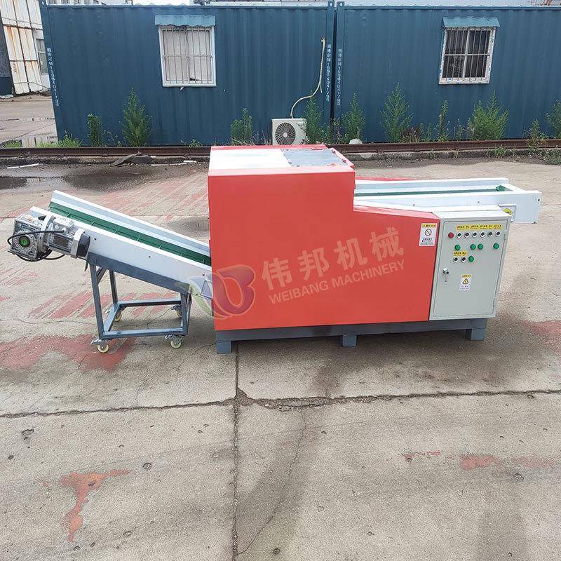 精密加工棕榈丝纤维粉碎机海绵边角切粒机废纱网布粉碎机