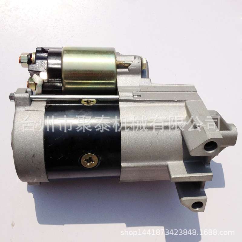 汽油发电机GX620 启动马达 汽油机配件10KW  SHT11500 2V77启动器