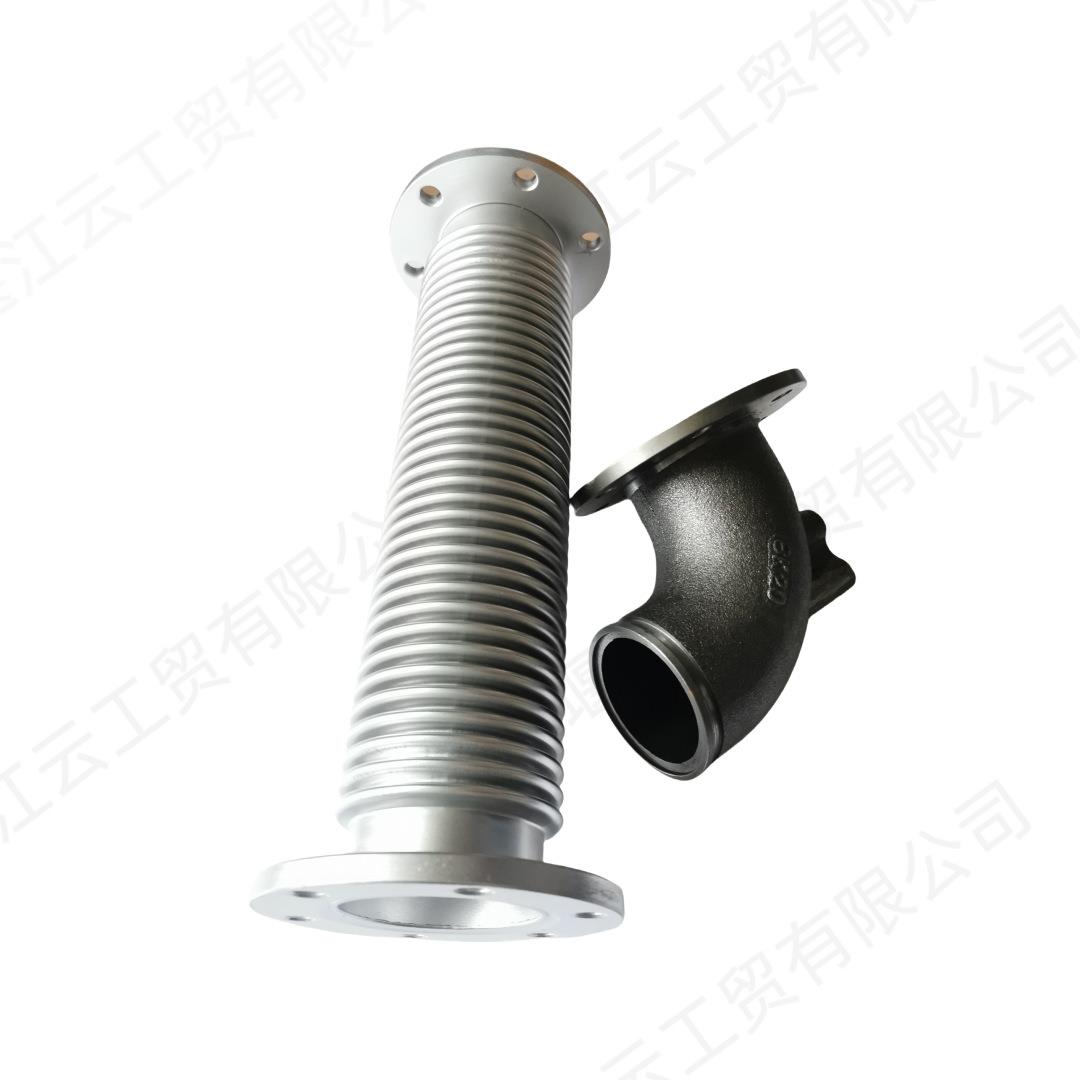 康明斯4BT3.9 6BT5.9 6BTAA5.9-C160发动机排气弯管排气波纹管