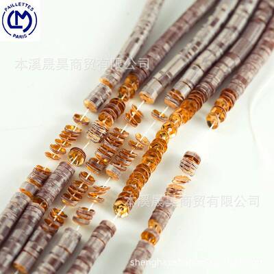 法国进口LM金属系列凹片4mm法式刺绣材料服装辅料（10000片/串）