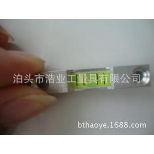 内嵌 60x12x14mm 水准器 水平仪 水平泡 条式