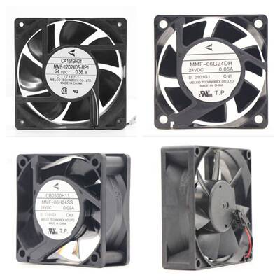 MMF-06H24SS 60x60x25MM 24V 5100RPM 轴流风机