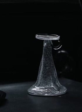 无相佑 传统手作暮雪琉璃烛台花器空间陈设居家北欧风花瓶茶空间