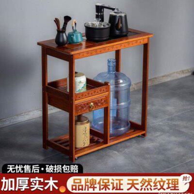 移动小茶桌边柜茶台茶几阳台办公室家用茶车烧水壶一体茶水柜客厅