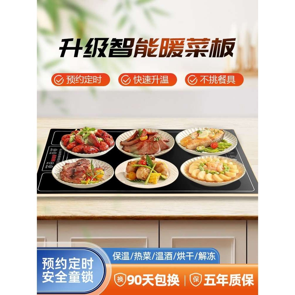 茗丰方形饭菜保温板热菜板家用加热暖菜板餐桌保温垫神器全国联保,电子元器件市场,其它元器件,淘宝优惠券,粉丝福利购,淘宝优惠卷