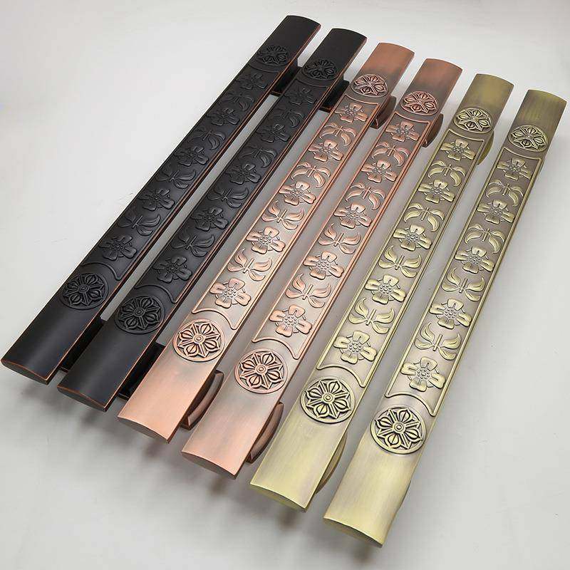 木门玻璃门仿古大拉手ktv别墅门大手把对装单装明装复古大门把手