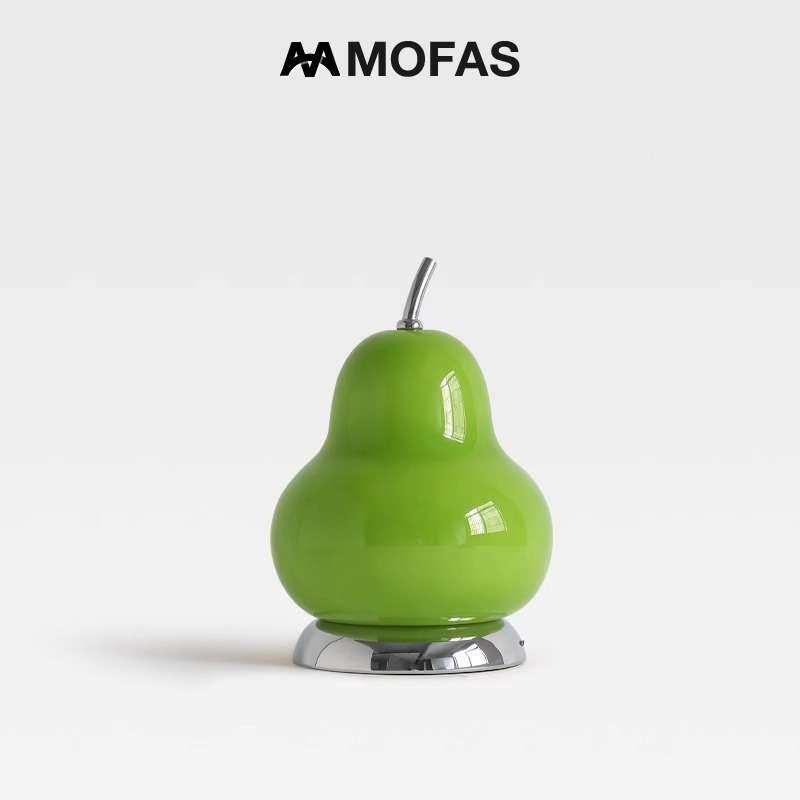 MOFAS中古法式奶油梨子卧室床头书房充电触摸便携氛围感小夜台灯,电子元器件市场,其它元器件,淘宝优惠券,粉丝福利购,淘宝优惠卷